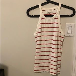 Striped halter tank